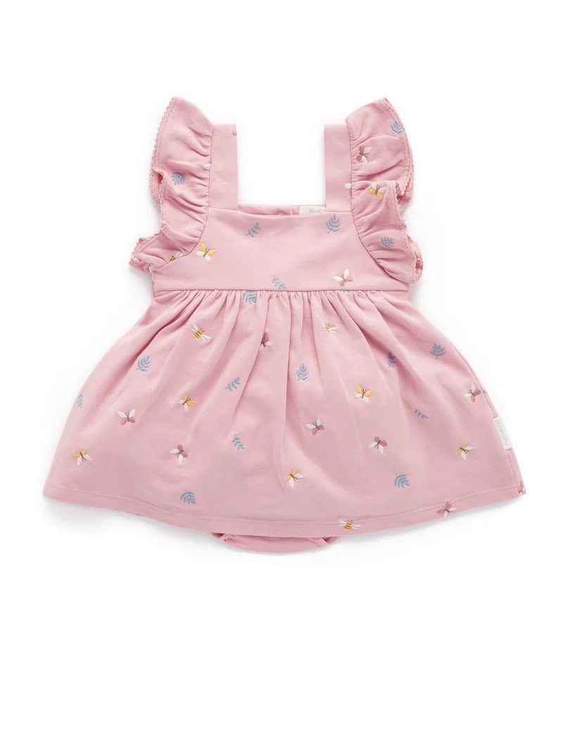 Butterfly Broidery Dress