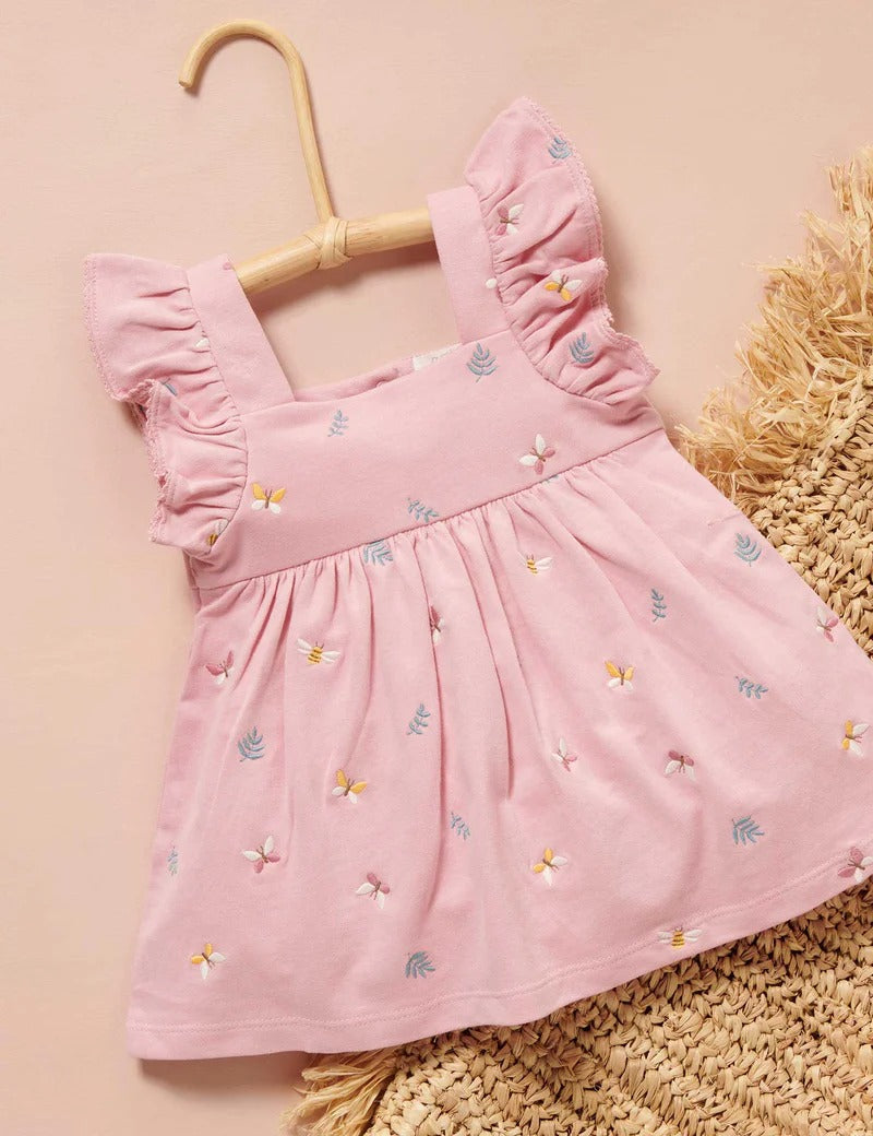 Butterfly Broidery Dress