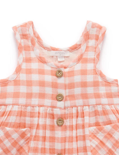 Gingham Pinnie