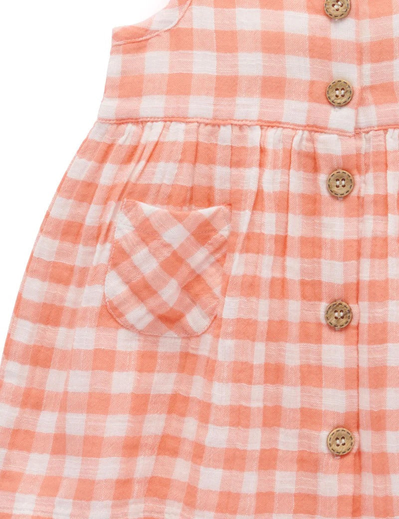 Gingham Pinnie
