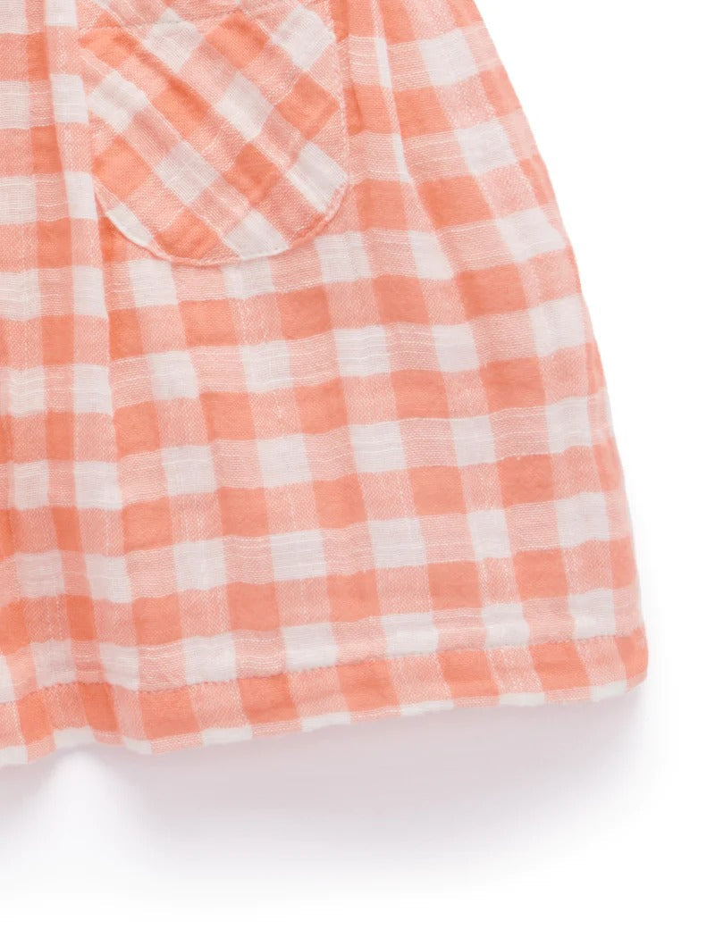 Gingham Pinnie