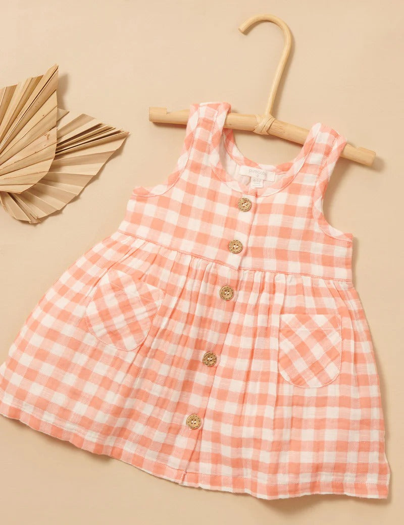 Gingham Pinnie