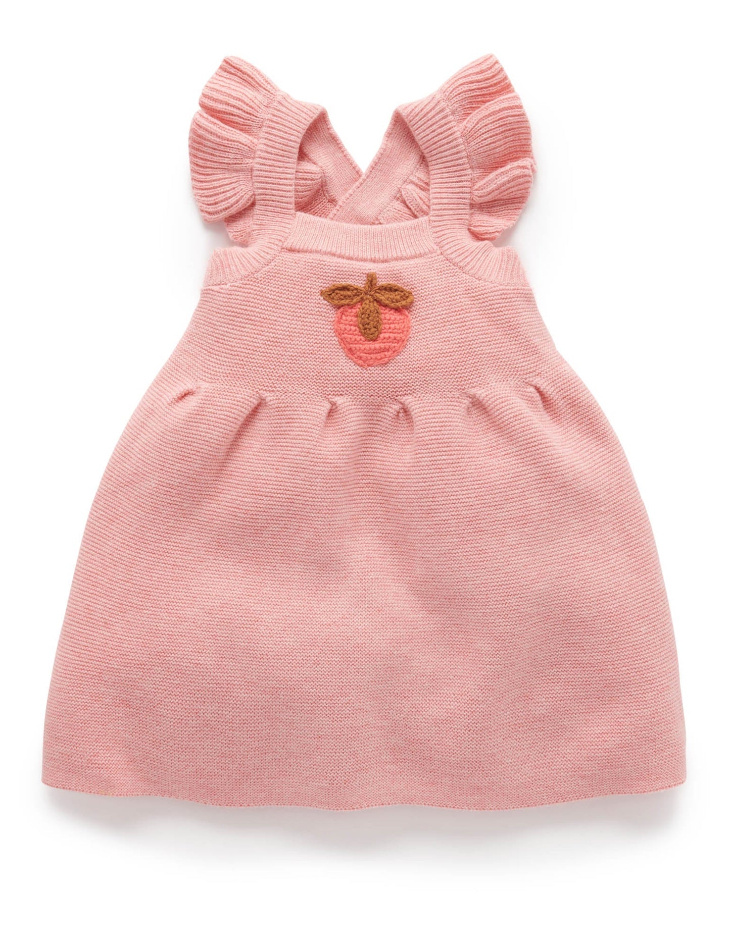 Strawberry Knitted Pinnie