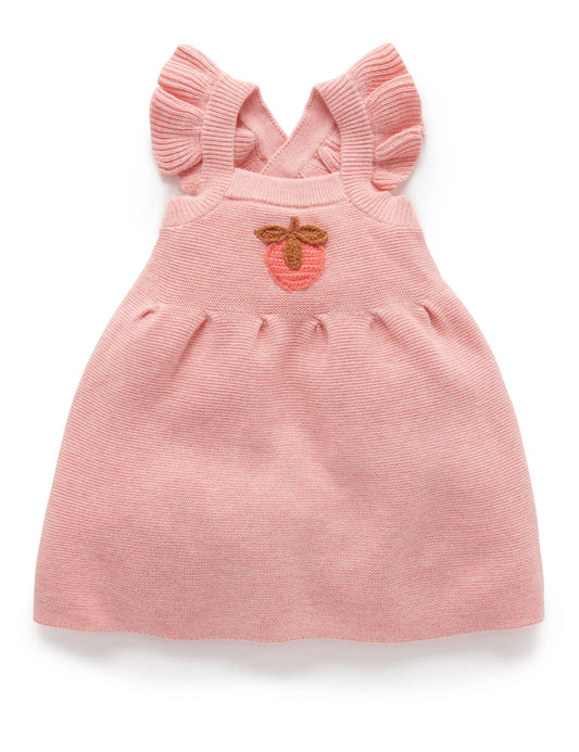 Strawberry Knitted Pinnie