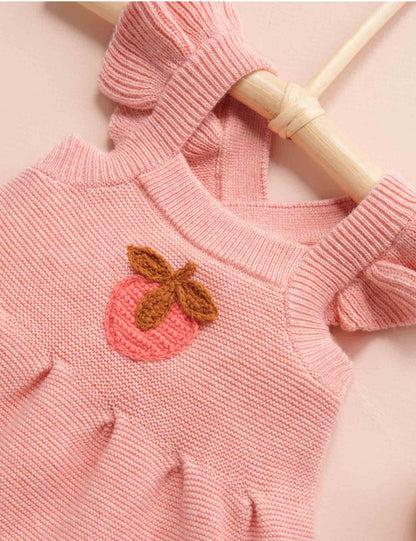 Strawberry Knitted Pinnie